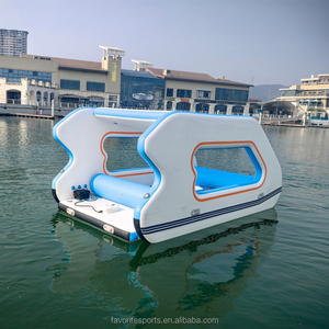 Nouvelle Maison Flottante Gonflable 2026 pour Croisière de Luxe, Design Ponton Pliable 4,5M avec Structure Semi-Rigide et Option Solaire - Product Image 2