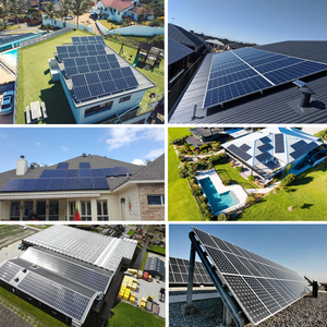 Sistema Completo de Energía Solar Híbrida Conectado a la Red 10KW 30KW 50KW para Hogar Inteligente con MPPT, Batería de Litio y Onda Pura TY-10kW-Hybrid Home Sol - Product Image 1