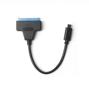 Cavo adattatore convertitore cavo 3.1 USB tipo <span class=keywords><strong>C</strong></span> a <span class=keywords><strong>7</strong></span> + 15pin per 2.5 pollici HDD & SDD Hard Disk Drive filo convertitore - Product Image 3