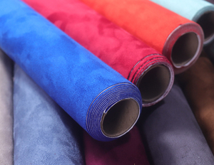 Rouleau de tissu en daim auto-adhésif, imperméable et extensible, pour l'intérieur des voitures, le tableau de bord, le revêtement des plafonds, les meubles de maison, les canapés - Product Image 2