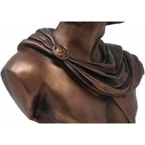 Estatua de busto de poliresina, Color bronce oxidado, <span class=keywords><strong>Apolo</strong></span>, <span class=keywords><strong>dios</strong></span> <span class=keywords><strong>griego</strong></span> - Product Image 5