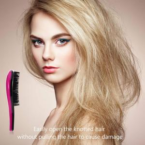 Hot Sale Hair <strong>Detangler</strong> Tangle Hairbrush for Women ABS Anti-static Anti tangle <strong>Detangling</strong> Hair <strong>Brush</strong> - Product Image 5