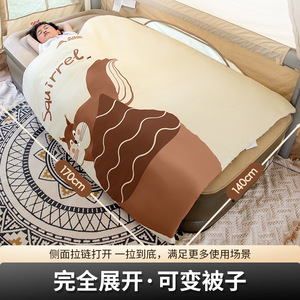 Beishanlang Children Sleeping Bag Rectangular Breathable Envelope Style For Kids School Nap Outdoor Camping - Product Image 5
