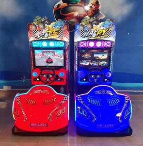 Machine de course automobile à monnayeur pour enfants, équipement de jeu d'arcade intérieur, jeux d'arcade commerciaux à vendre - Product Image 6