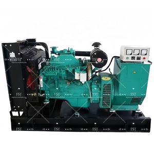 예비 전력 110kva 6BT5.9-G1 저소음 디젤 발전기 96KW 발전 3상 레로이-소머 교류 발전기 수냉식 - Product Image 4