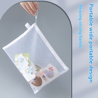 Carpeta de Archivos Transparente Portátil Directo de Fábrica, Bolsa de Archivos con Cierre Ligera y Reutilizable para Cosméticos, Papelería y Productos para el Cuidado de la Piel