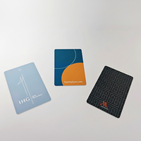 Carte de visite professionnelle Uson de haute qualité Nichen One, carte PVC CR80 avec fenêtre, feuille de plastification OVI, étanche, puce NTAG216, emballage sous blister