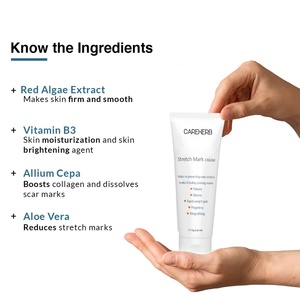 Crème anti-vergetures Halal pour la grossesse, traitement et réparation des vergetures, à l'aloe vera, pour le corps - Product Image 4