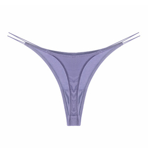 Sous-vêtements féminins personnalisés Lulu, nouvelle conception, confortables, culottes pour filles, culottes T-back - Product Image 6