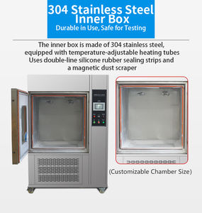 Simulierte <span class=keywords><strong>Sand</strong></span>- und Staubtestkammer Umweltfreundliche Staubdichtigkeits-Testmaschine - Product Image 2