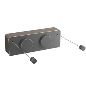 Invisible Retractable Clothesline Steel Wire Rope Wall Mounted Durable For Bathroom Balcony - Product Image 2