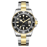 Montres mécaniques de luxe pour hommes en acier inoxydable 316L chronographe lumineux Noob Reloj De Pulsera mouvement Miyota résistant à l'eau
