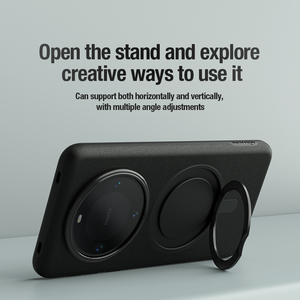 NIllkin étui pour <span class=keywords><strong>Huawei</strong></span> <span class=keywords><strong>Mate</strong></span> 60 Pro/ 60 Pro + avec support d'anneau magnétique rotatif à 360 ° étui de téléphone anti-chute à la mode pour femmes hommes - Product Image 3