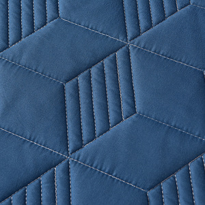 Protège-matelas imperméable matelassé en tricot uni de qualité supérieure, couvre-lit en polyester ajusté pour la maison - Product Image 3