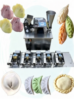 Machine à empanadas de formes variées, machine automatique à samosas, machine à dumplings entièrement automatique, machine à gyozas, machine à samosas commerciale