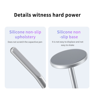 Supporto Magnetico X92 per Penna Capacitiva, Base da Scrivania Stabile in Lega di Alluminio con Magnete N52 per <span class=keywords><strong>Tablet</strong></span>, Kit Pro - Product Image 6
