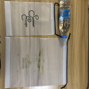 مخصص شعار متجمد البريدي قفل ملابس داخلية من البلاستيك زيبر سباحة علب لتغليف الملابس حقيبة - Product Image 6