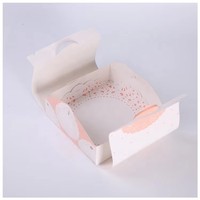 Boîte à tartelettes en carton ondulé blanc, boîtes à pizza personnalisées à emporter, vente en gros