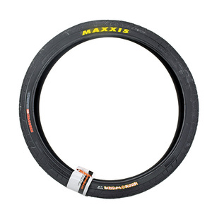 Pneu de vélo Maxxis 20 pouces avec talon de pneu câblé, antidérapant, semi-lisse, 55%+ caoutchouc, chambre à air et pneu extérieur pour VTT - Product Image 1