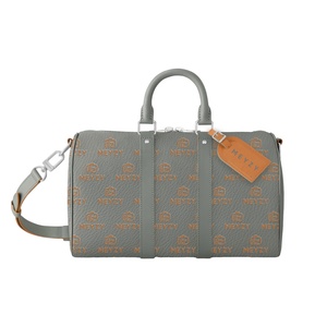 OEM ODM Custom Luxury PU Leather Full logo Purse Handbag <strong>Ladies</strong> Travel <strong>Gym</strong> Sport Duffle <strong>Bag</strong> - Product Image 5