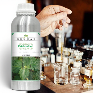 Huile essentielle de patchouli 100% huile de patchouli crue pure pour la fabrication de bougies savon parfum - Product Image 1