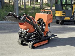 Mixer Beton Crawler Buatan China Mudah Digunakan Satu Orang Dapat Melakukan Pekerjaan Pemuatan, Pencampuran, Pengangkutan, dan Pembongkaran - Product Image 6