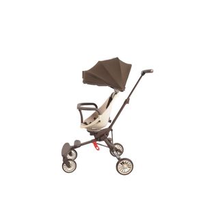 Cochecito de Cuatro Ruedas BabyGood V7-A Color Té con Leche, Ligero, Plegable con un Botón, Absorción de Impactos, Capacidad de 15 kg - Product Image 1