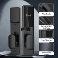 Cerradura de Seguridad para Hotel, Cerradura Electrónica RFID sin Llave, Cerradura Digital Inteligente para Puerta de Hotel con Tarjeta, Segura con Sistema de Software de Gestión