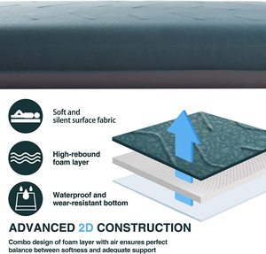 WOQI materasso impermeabile arrampicata leggero portatile forma aria Pad per dormire <span class=keywords><strong>coperta</strong></span> letto - Product Image 4