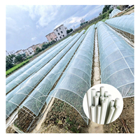 Tiges en fibre de verre flexibles de longueur personnalisée pour les cerceaux de soutien de petits tunnels de serres et de jardins potagers