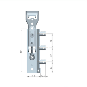 Shelf Support <b>Pin</b> Furniture Hardware Thickened Adjustable Wall Unit Heavy Duty Steel Wall Cabinet Hanging Bracket - Product Image 3