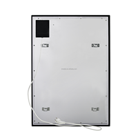 Thermostat électronique intelligent à économie d'énergie IP44 étanche 60 x 80 cm M45D 450W 220-240 V~ Panneaux chauffants infrarouges miroir