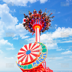 Funfair กลางแจ้งขี่ลูกตุ้มแกว่งขนาดใหญ่สำหรับสวนสนุกที่น่าดึงดูด360องศา - Product Image 4