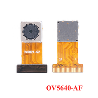 Papan adaptor FPC modul kamera Mini OV2640 OV5640 OV5640-AF modul Sensor gambar CMOS sudut lebar papan ekstensi kamera 30cm