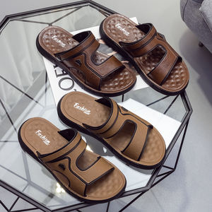 Sandalias Gladiador de PVC para <span class=keywords><strong>Hombre</strong></span>, Antideslizantes, para Conducir o la Playa, con Cierre de Botón, Venta Directa de Fábrica - Product Image 6