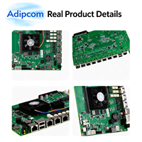 Motherboard Industri OEM ODM Feiteng E2000Q 6*GbE LAN dengan Bypass 1*SODIMM ECC hingga 16G SATA3.0 Mainboard Keamanan Jaringan