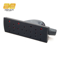 Bloque de Lijado Autoadhesivo Rectangular Rojo de 5mm 70*198mm, Sin Polvo, Dureza Media, para Madera y Metal, Abrasivo, OEM