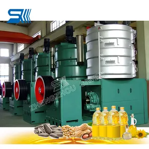 Good project for 100tons Sesame oil extractor machinery sesame oil cold press machine sesame oil production line