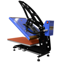 Machine manuelle de presse de la chaleur de grand format 15 "X 15" transfert de chaleur à haute pression de textile de machine de sublimation