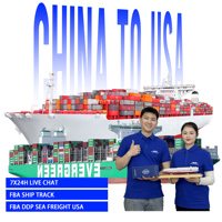 Agent maritime chinois USA DDP DDU Fret maritime dédouané taxes payées livraison porte-à-porte entrepôt Amazon FBA 3PL LCL FCL