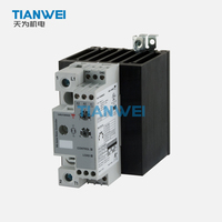 Contrôleur de puissance proportionnel Carlo Gavazzi RGC1P48V62ED monophasé 190-550VAC 63A, entrée analogique, rail DIN, dissipateur thermique intégré