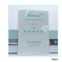 Protection d'écran en hydrogel givré avec logo personnalisé TuoLi, colle intégrale, anti-espionnage, film découpable sur mesure pour téléphones mobiles