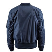 Veste d'hiver de style décontracté de Marine Corps de couleur bleue en gros