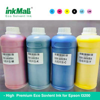 InkMall Fabricant Fournisseur 500ml 1000ml Bouteille de galaxie d'encre écosolvant Impression numérique pour imprimante extérieure Ep Son Dx5 Dx7