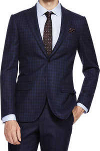 Traje de banquete de boda para hombre de <span class=keywords><strong>corte</strong></span> <span class=keywords><strong>italiano</strong></span> <span class=keywords><strong>Slim</strong></span> <span class=keywords><strong>Fit</strong></span> elegante estilo de negocios con tela de lana gruesa nuevo diseño artesanía italiana - Product Image 2