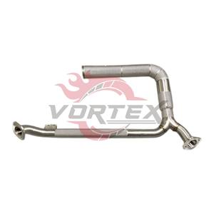 304น้ำวนท่อไอเสียสแตนเลสไหลสูงสำหรับ Porsche 718 Boxster Cayman 2.0T 2.5T 2016-2025ไม่มีไฟเครื่องยนต์เช็ค - Product Image 1