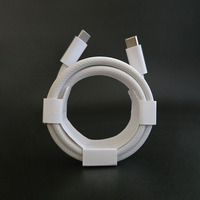 Kabel USB C ke USB C 2m Ekstra Panjang, Tebal, Terjalin, Pengisian Daya Super Cepat, Chip E Marker, PD 240w