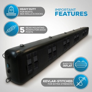 Fender gonflable rectangulaire artisanal sur mesure pour yacht, <span class=keywords><strong>marina</strong></span> et quai - Product Image 5