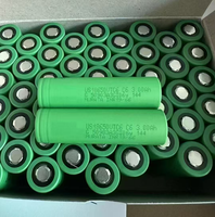 بطارية ليثيوم أيون VTC6 18650 بجهد 3.6 فولت وسعة 3000 مللي أمبير في الساعة، تيار مستمر 20 أمبير وذروة تفريغ 30 أمبير، 500 دورة شحن، بطارية قابلة لإعادة الشحن، مخزون محلي في اليابان