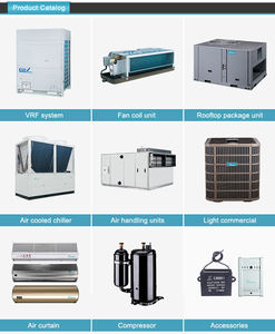 ระบบ VRF เครื่องปรับอากาศแบบท่อเพดานของหน่วยในร่มระบบ VRV VRF แยกหลายโซน - Product Image 5